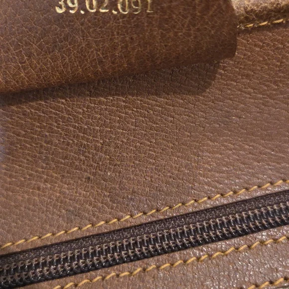 GUCCI 1970's Accessories Collection coated canvas/leather/webbing large tote bag - Picture 16 of 17